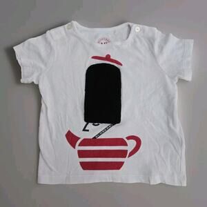 Burberry Children Baby Shirt Toy Soldier‎ Teapot Unisex 18months -N4